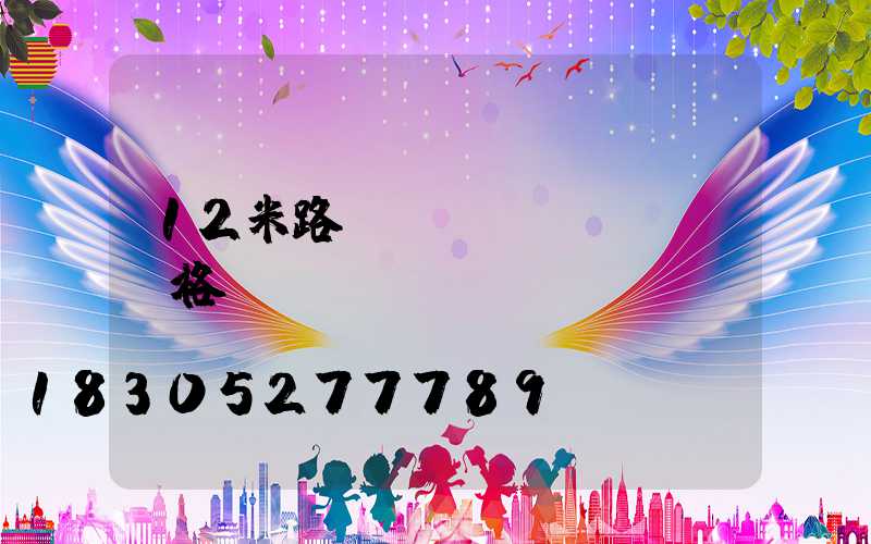 12米路燈燈桿價(jià)格