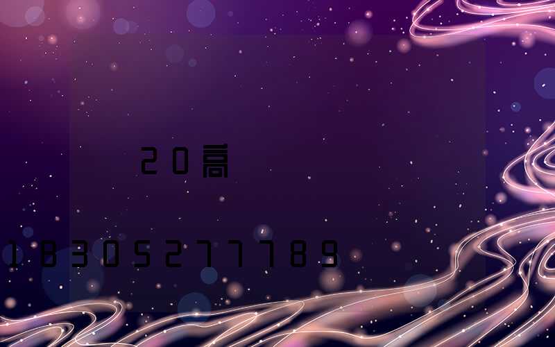 20高桿燈