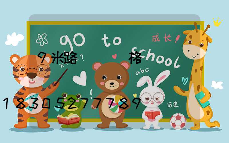 9米路燈燈桿價格