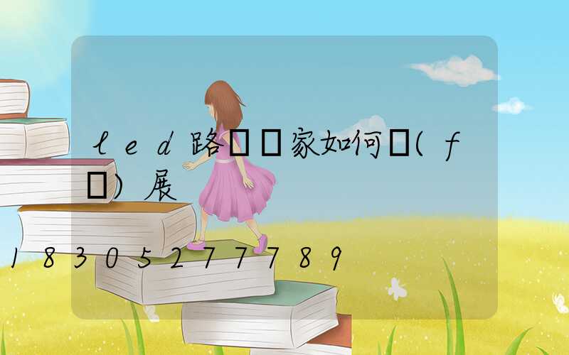 led路燈廠家如何發(fā)展