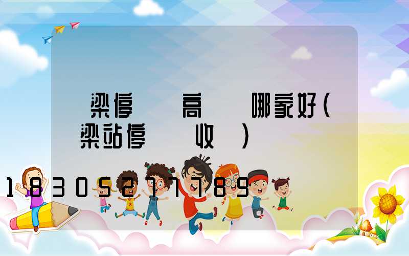 呂梁停車場高桿燈哪家好(呂梁站停車場收費)