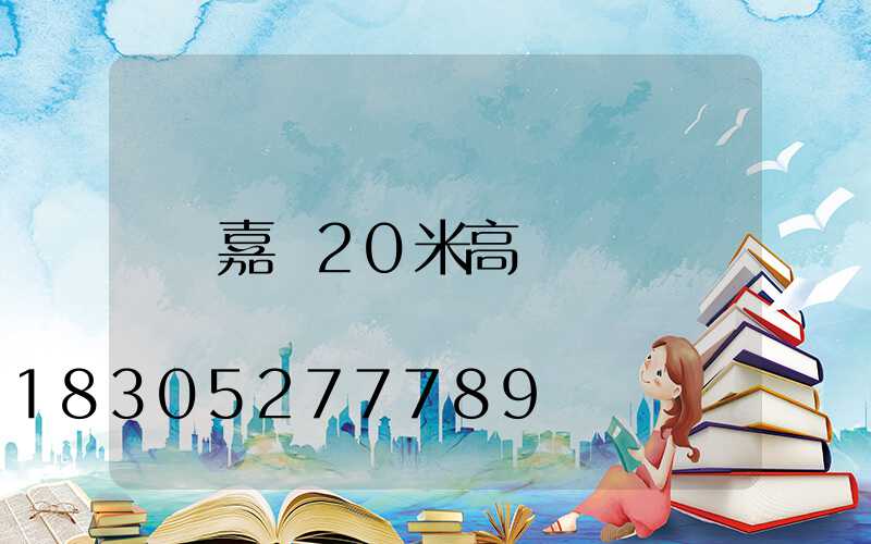 嘉興20米高桿燈