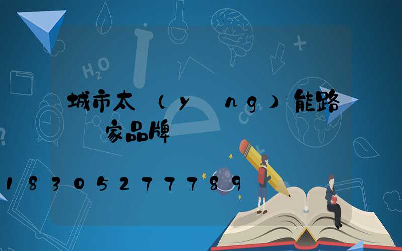 城市太陽(yáng)能路燈廠家品牌