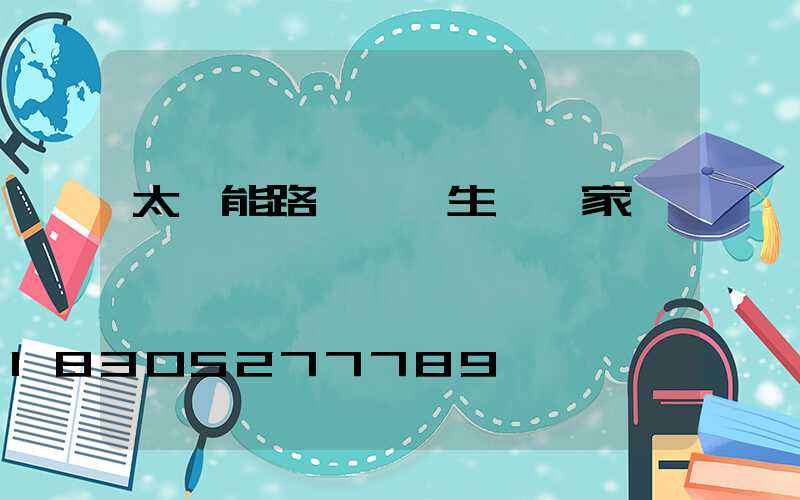 太陽能路燈專業生產廠家