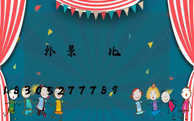 戶外燈景觀燈類比
