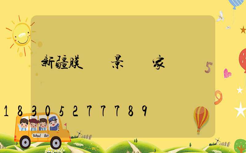 新疆膜結構景觀廠家
