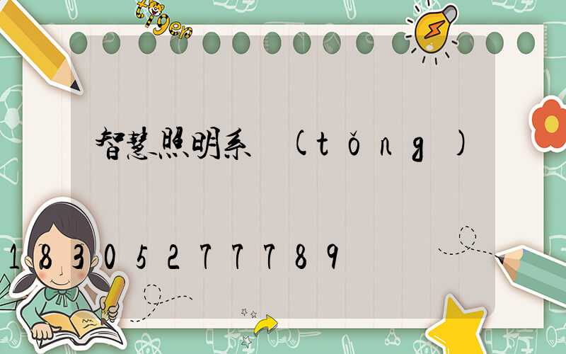 智慧照明系統(tǒng)