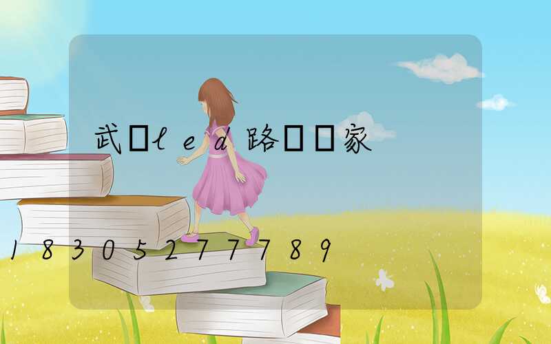武漢led路燈廠家