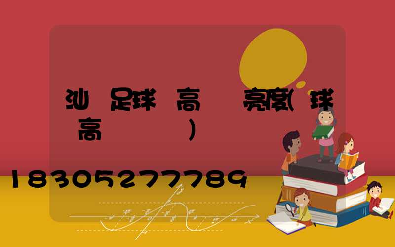 汕頭足球場高桿燈亮度(球場高桿燈報價)