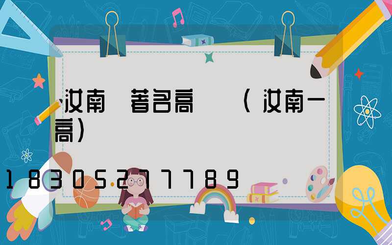 汝南縣著名高桿燈(汝南一高)