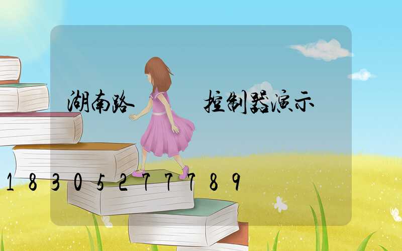 湖南路燈單燈控制器演示