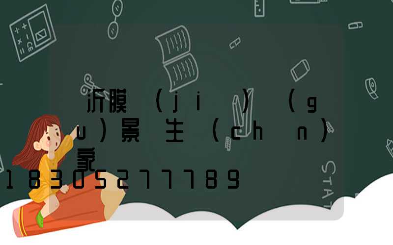 臨沂膜結(jié)構(gòu)景觀生產(chǎn)廠家