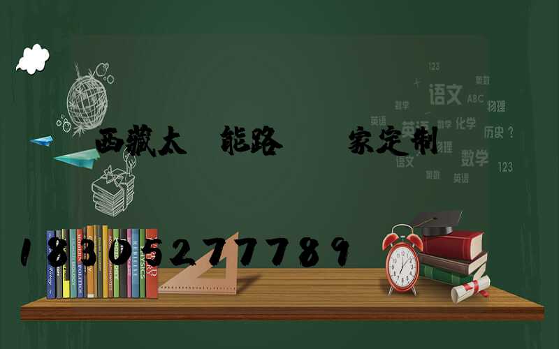 西藏太陽能路燈廠家定制