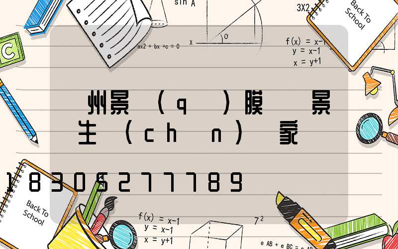 貴州景區(qū)膜結構景觀生產(chǎn)廠家