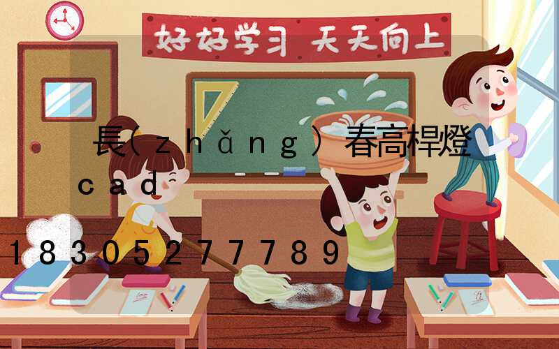 長(zhǎng)春高桿燈cad