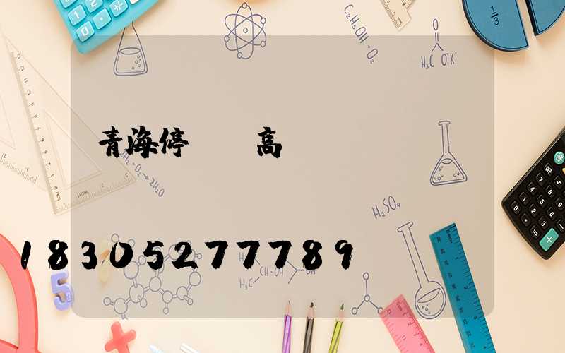 青海停車場高桿燈設計