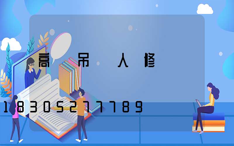高桿燈吊車載人維修