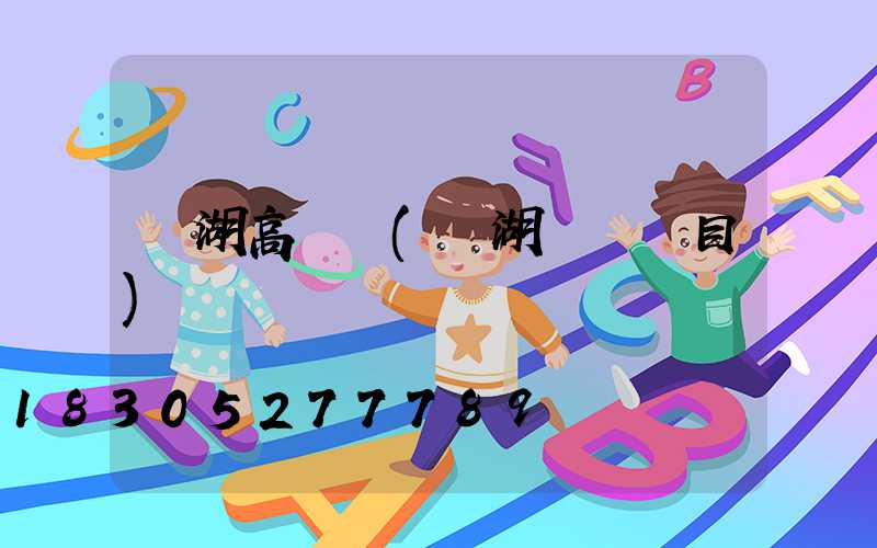 龍湖高桿燈(龍湖標桿項目)